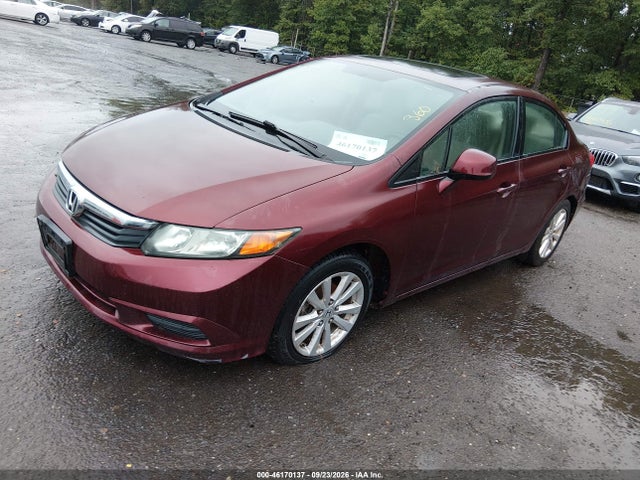 2012 Honda Civic Ex მანქანა იყიდება აუქციონზე, vin: 19XFB2F81CE322445, აუქციონის ნომერი: 46170137