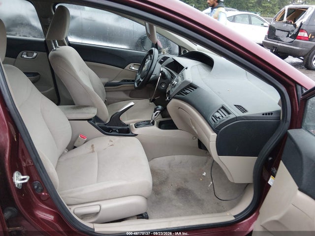 2012 Honda Civic Ex მანქანა იყიდება აუქციონზე, vin: 19XFB2F81CE322445, აუქციონის ნომერი: 46170137