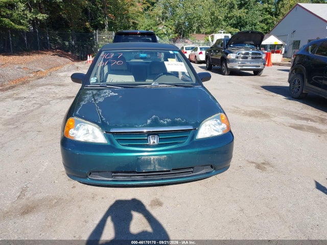 Aukcja sprzedaży 2002 Honda Civic Lx, vin: 2HGES16592H522652, numer aukcji: 46170170