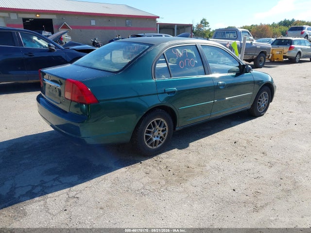 Aukcja sprzedaży 2002 Honda Civic Lx, vin: 2HGES16592H522652, numer aukcji: 46170170