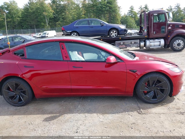 2025 Tesla Model 3 Performance All-wheel Drive მანქანა იყიდება აუქციონზე, vin: 5YJ3E1ET5SF926387, აუქციონის ნომერი: 46170180