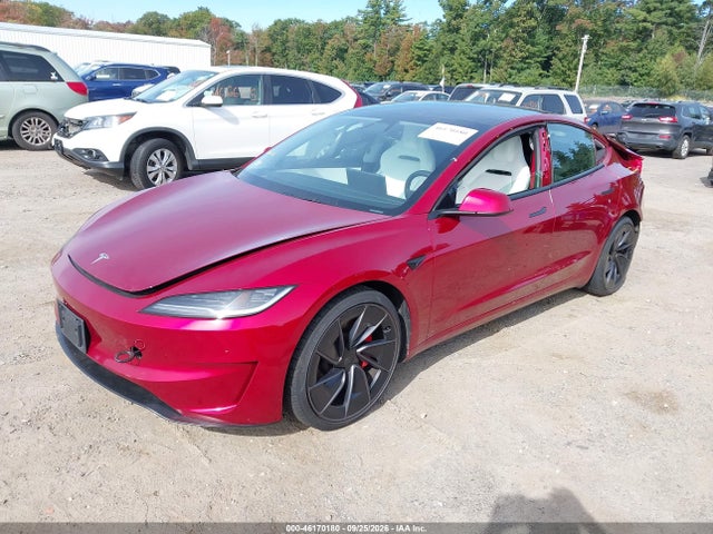2025 Tesla Model 3 Performance All-wheel Drive მანქანა იყიდება აუქციონზე, vin: 5YJ3E1ET5SF926387, აუქციონის ნომერი: 46170180
