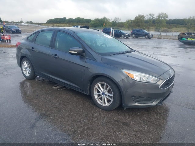 2015 Ford Focus Se მანქანა იყიდება აუქციონზე, vin: 1FADP3F2XFL255579, აუქციონის ნომერი: 46170192
