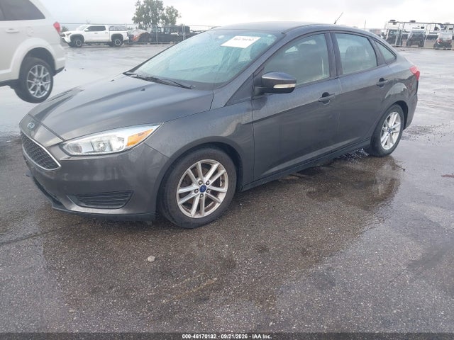 2015 Ford Focus Se მანქანა იყიდება აუქციონზე, vin: 1FADP3F2XFL255579, აუქციონის ნომერი: 46170192