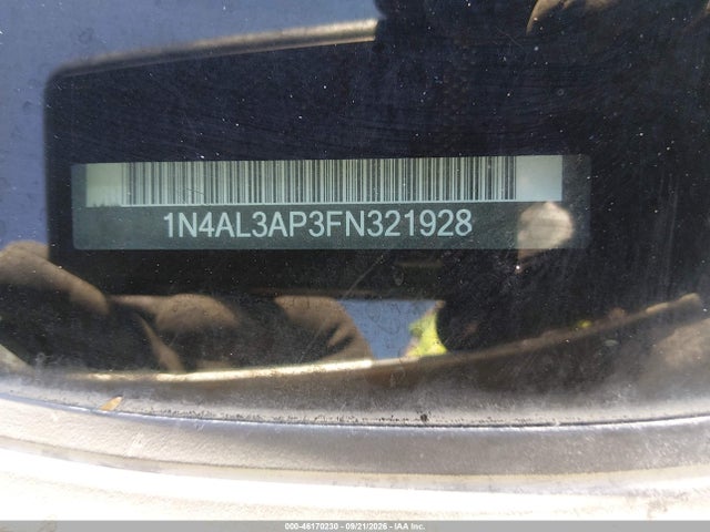 Nissan Altima 2.5 S 2015 1N4AL3AP3FN321928 Image 9