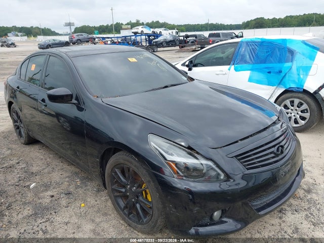 2011 Infiniti G37 Journey მანქანა იყიდება აუქციონზე, vin: JN1CV6AP4BM502909, აუქციონის ნომერი: 46170233