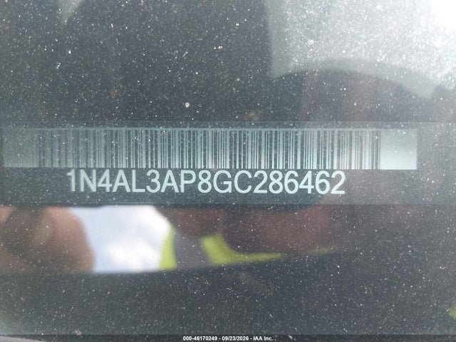 46170249 :رقم المزاد ، 1N4AL3AP8GC286462 vin ، 2016 Nissan Altima 2.5 Sl مزاد بيع