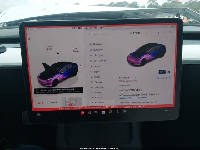 Tesla Model 3 Performance Dual Motor All-wheel Drive 2023 5YJ3E1EC1PF504513 Image 7