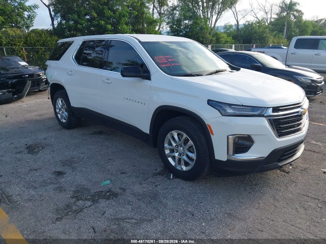 2023 Chevrolet Traverse Fwd Ls მანქანა იყიდება აუქციონზე, vin: 1GNERFKW6PJ125662, აუქციონის ნომერი: 46170261