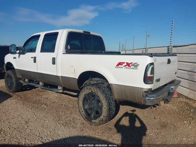 46170325 :رقم المزاد ، 1FTNW21L04ED84105 vin ، 2004 Ford F-250 Lariat/xl/xlt مزاد بيع