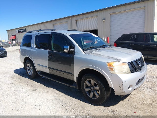 2011 Nissan Armada Sv მანქანა იყიდება აუქციონზე, vin: 5N1BA0ND4BN616593, აუქციონის ნომერი: 46170340