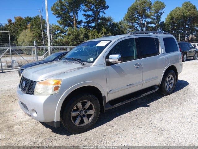 2011 Nissan Armada Sv მანქანა იყიდება აუქციონზე, vin: 5N1BA0ND4BN616593, აუქციონის ნომერი: 46170340