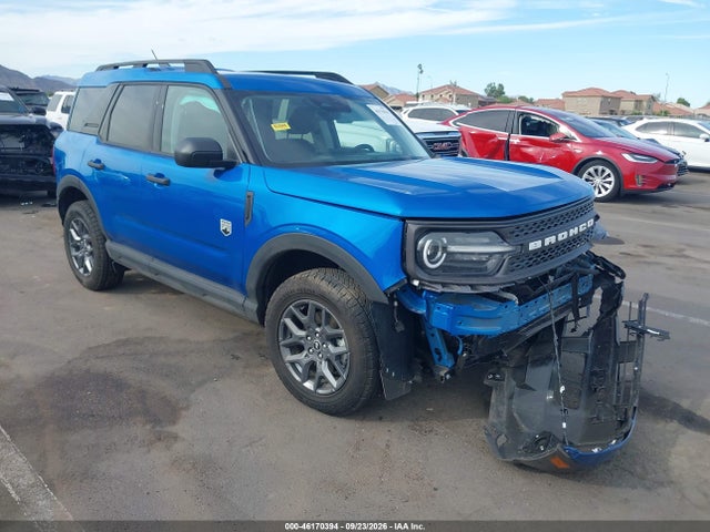2025 Ford Bronco Sport Big Bend მანქანა იყიდება აუქციონზე, vin: 3FMCR9BN3SRF80942, აუქციონის ნომერი: 46170394