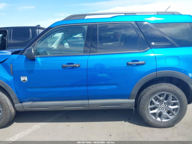 46170394 :رقم المزاد ، 3FMCR9BN3SRF80942 vin ، 2025 Ford Bronco Sport Big Bend مزاد بيع