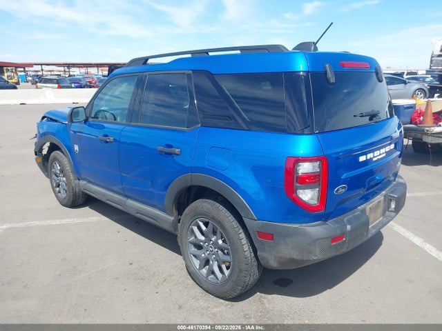 46170394 :رقم المزاد ، 3FMCR9BN3SRF80942 vin ، 2025 Ford Bronco Sport Big Bend مزاد بيع