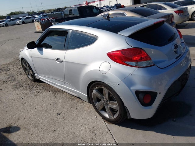 2014 Hyundai Veloster Turbo W/blue მანქანა იყიდება აუქციონზე, vin: KMHTC6AE6EU206873, აუქციონის ნომერი: 46170438