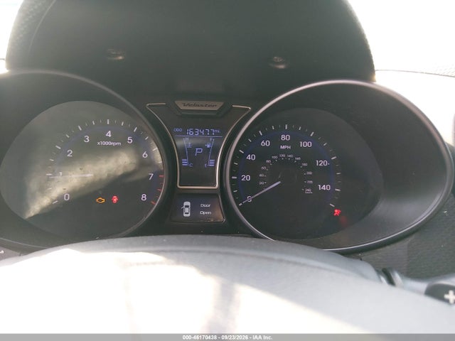 2014 Hyundai Veloster Turbo W/blue მანქანა იყიდება აუქციონზე, vin: KMHTC6AE6EU206873, აუქციონის ნომერი: 46170438