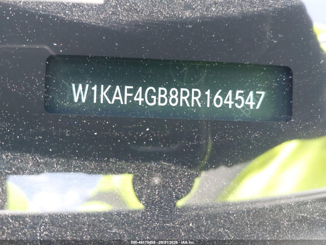 Aukcja sprzedaży 2024 Mercedes-benz C 300, vin: W1KAF4GB8RR164547, numer aukcji: 46170455