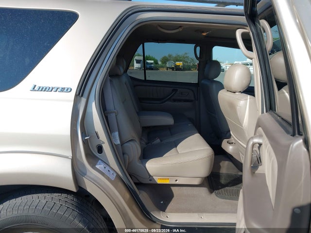 Aukcja sprzedaży 2006 Toyota Sequoia Limited V8, vin: 5TDZT38A76S278719, numer aukcji: 46170525