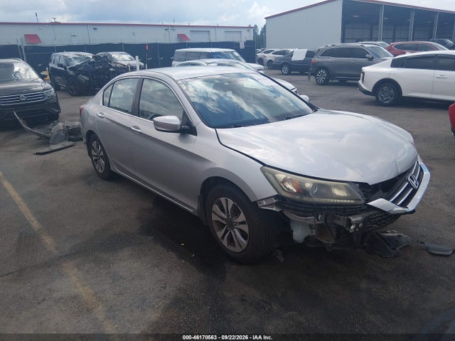 46170563 :رقم المزاد ، 1HGCR2F32EA138058 vin ، 2014 Honda Accord Lx مزاد بيع