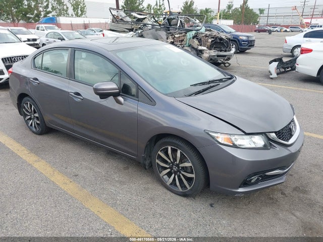 46170585 :رقم المزاد ، 19XFB2F98FE016761 vin ، 2015 Honda Civic Ex-l مزاد بيع