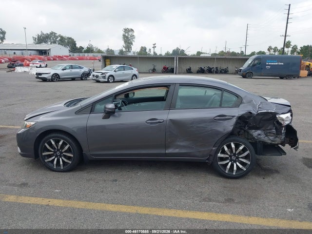 Продаж на аукціоні авто 2015 Honda Civic Ex-l, vin: 19XFB2F98FE016761, номер лоту: 46170585