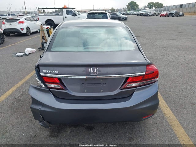 Продаж на аукціоні авто 2015 Honda Civic Ex-l, vin: 19XFB2F98FE016761, номер лоту: 46170585