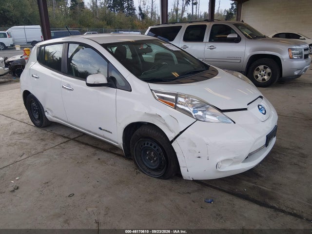 2013 Nissan Leaf S მანქანა იყიდება აუქციონზე, vin: 1N4AZ0CPXDC418725, აუქციონის ნომერი: 46170610