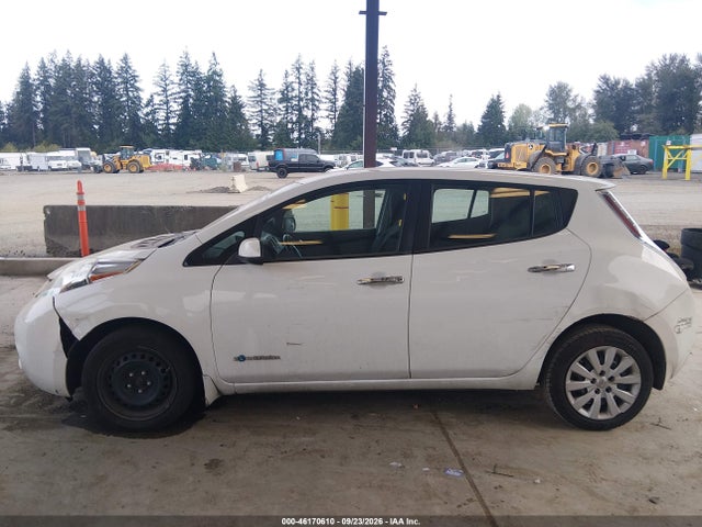 2013 Nissan Leaf S მანქანა იყიდება აუქციონზე, vin: 1N4AZ0CPXDC418725, აუქციონის ნომერი: 46170610