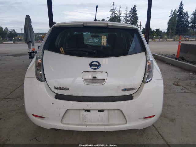 2013 Nissan Leaf S მანქანა იყიდება აუქციონზე, vin: 1N4AZ0CPXDC418725, აუქციონის ნომერი: 46170610