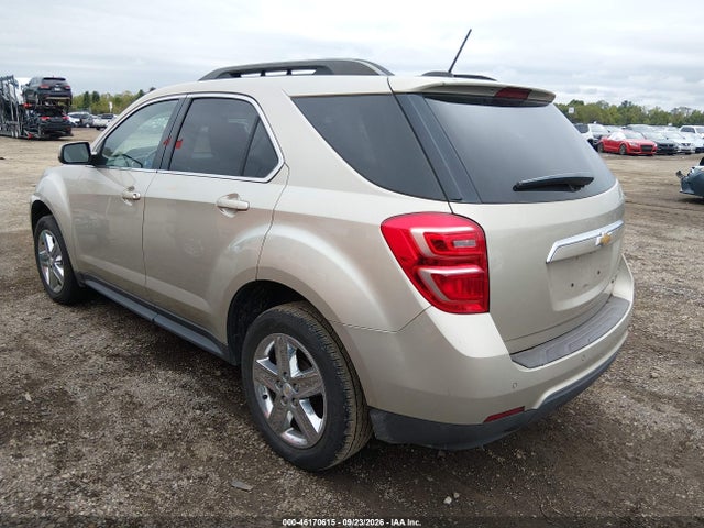 2016 Chevrolet Equinox Lt მანქანა იყიდება აუქციონზე, vin: 2GNALCEKXG1122992, აუქციონის ნომერი: 46170615
