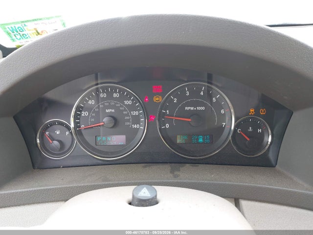 46170783 :رقم المزاد ، 1J8HR58NX5C598621 vin ، 2005 Jeep Grand Cherokee Limited مزاد بيع