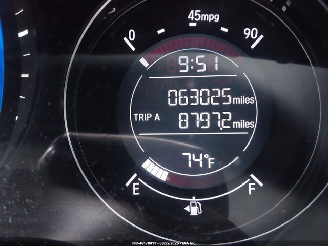 46170813 :رقم المزاد ، 3CZRU6H54GM709269 vin ، 2016 Honda Hr-v Ex مزاد بيع