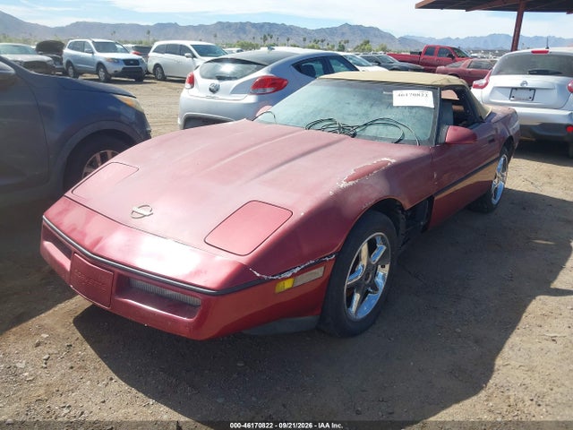 46170822 :رقم المزاد ، 1G1YY3189K5111369 vin ، 1989 Chevrolet Corvette مزاد بيع