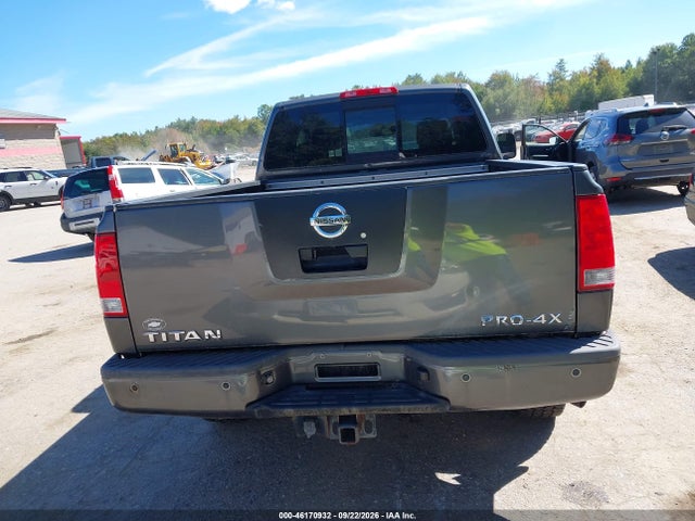46170932 :رقم المزاد ، 1N6AA0CC4AN310418 vin ، 2010 Nissan Titan Pro-4x مزاد بيع
