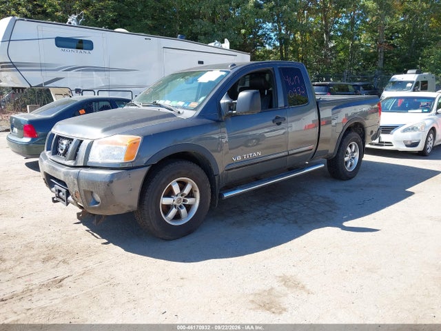 46170932 :رقم المزاد ، 1N6AA0CC4AN310418 vin ، 2010 Nissan Titan Pro-4x مزاد بيع