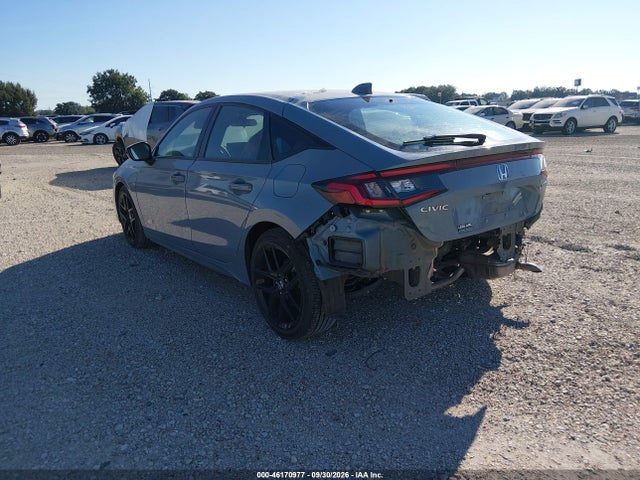 2024 Honda Civic Sport მანქანა იყიდება აუქციონზე, vin: 19XFL2H81RE006188, აუქციონის ნომერი: 46170977