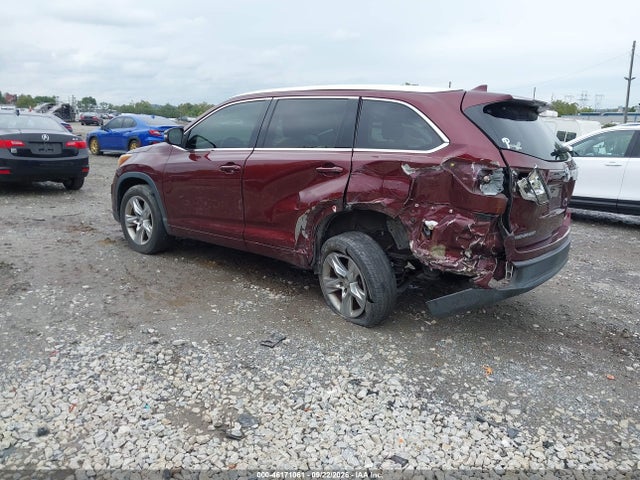 Продаж на аукціоні авто 2014 Toyota Highlander Limited V6, vin: 5TDYKRFH8ES019723, номер лоту: 46171061