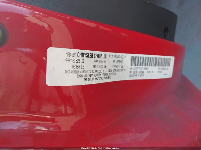 Fiat 500 ABARTH 2014 3C3CFFFH7ET190020 Image 9