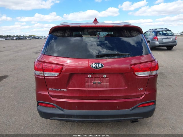 46171110 :رقم المزاد ، 5XYPGDA5XJG367902 vin ، 2018 Kia Sorento 3.3l Lx مزاد بيع