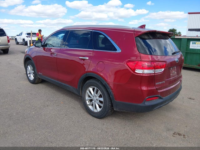 46171110 :رقم المزاد ، 5XYPGDA5XJG367902 vin ، 2018 Kia Sorento 3.3l Lx مزاد بيع