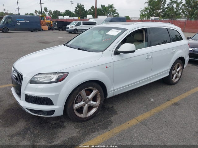 2013 Audi Q7 3.0t S Line Prestige მანქანა იყიდება აუქციონზე, vin: WA1DGAFE1DD004525, აუქციონის ნომერი: 46171146