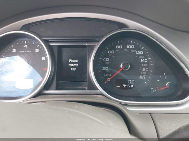 2013 Audi Q7 3.0t S Line Prestige მანქანა იყიდება აუქციონზე, vin: WA1DGAFE1DD004525, აუქციონის ნომერი: 46171146