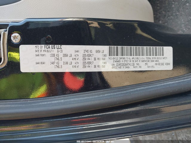 Dodge Grand Caravan Se 2019 2C4RDGBG9KR741139 Image 9