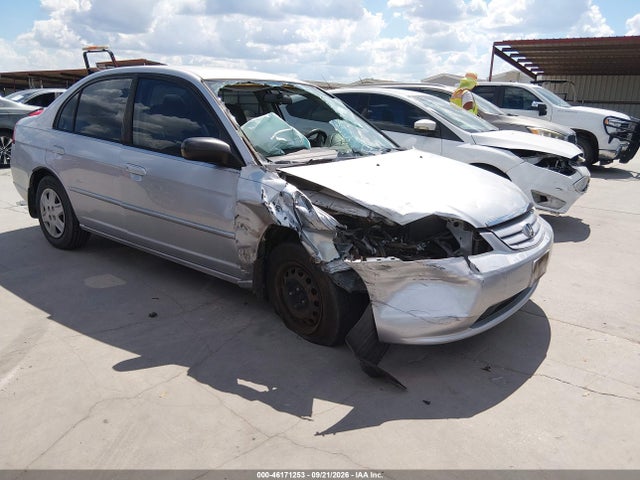 46171253 :رقم المزاد ، 1HGES16533L005299 vin ، 2003 Honda Civic Lx مزاد بيع