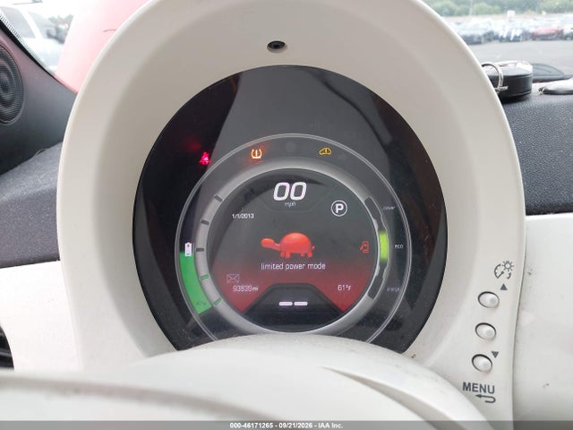 Aukcja sprzedaży 2013 Fiat 500e Battery Electric, vin: 3C3CFFGE7DT744210, numer aukcji: 46171265