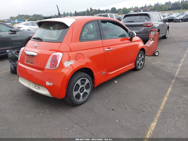 Aukcja sprzedaży 2013 Fiat 500e Battery Electric, vin: 3C3CFFGE7DT744210, numer aukcji: 46171265