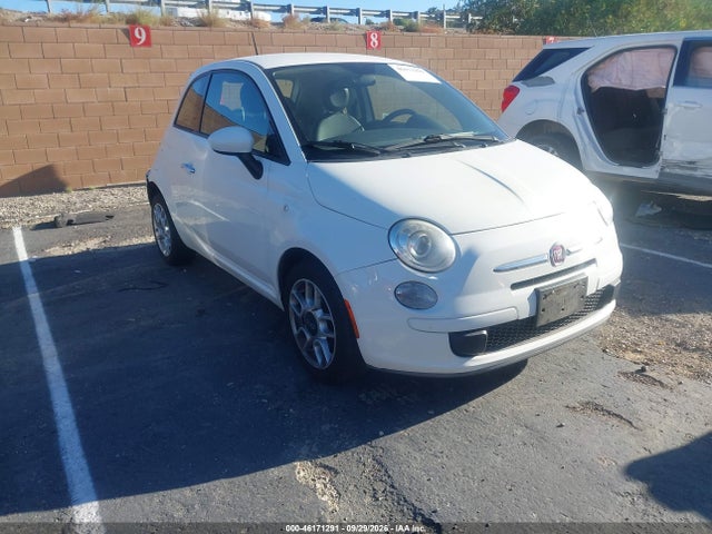 2015 Fiat 500 Pop მანქანა იყიდება აუქციონზე, vin: 3C3CFFAR0FT689825, აუქციონის ნომერი: 46171291