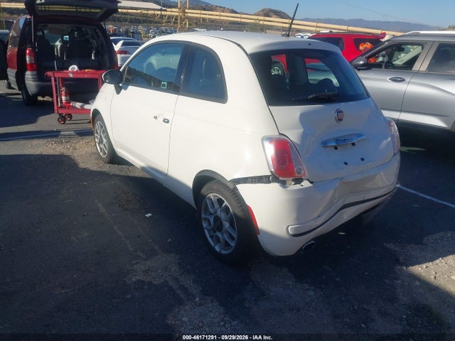 Aukcja sprzedaży 2015 Fiat 500 Pop, vin: 3C3CFFAR0FT689825, numer aukcji: 46171291