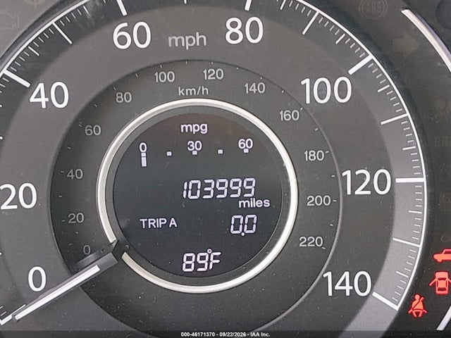 46171370 :رقم المزاد ، 2HKRM4H75GH660844 vin ، 2016 Honda Cr-v Ex-l مزاد بيع